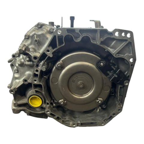 Internal combustion engine block and transmission assembly